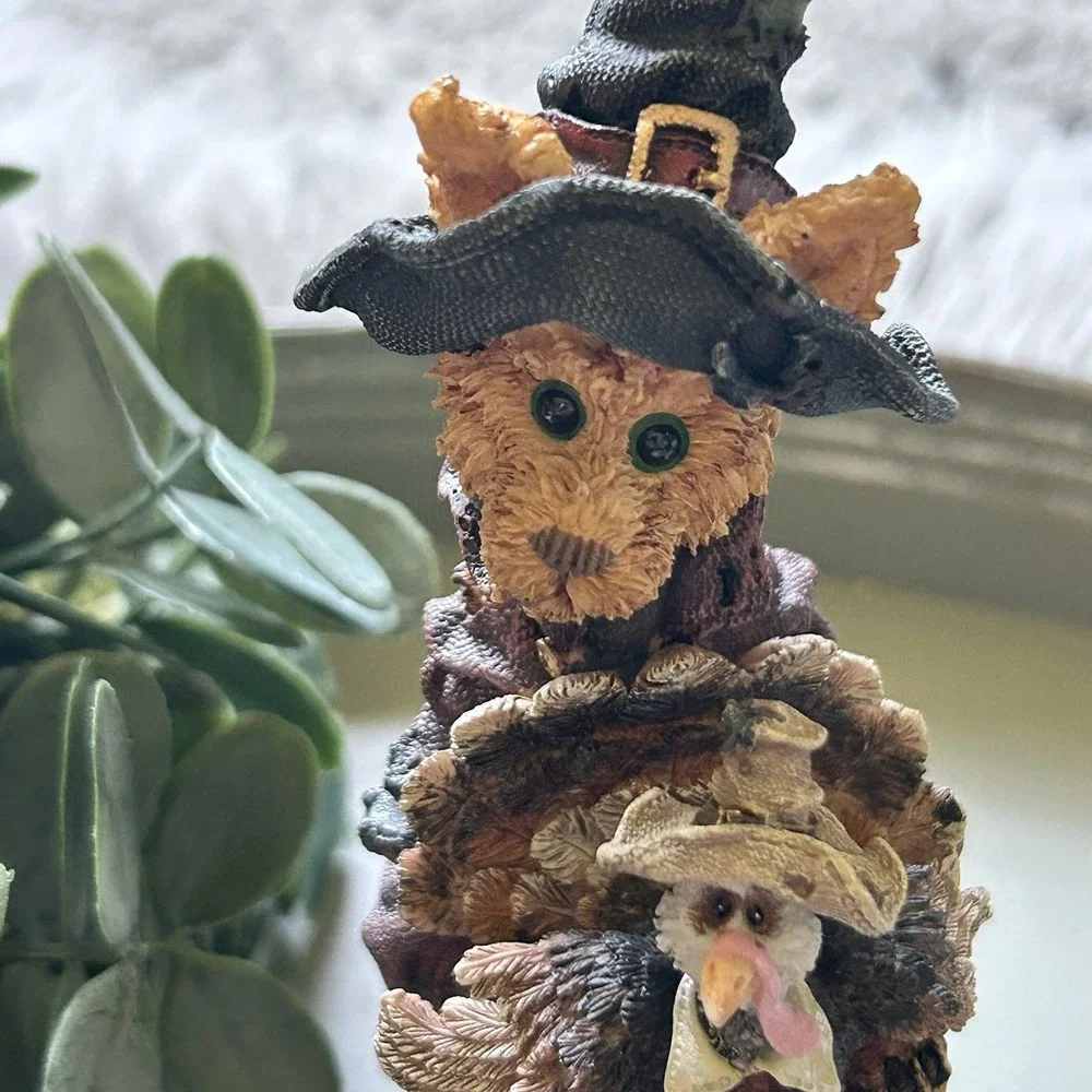 Boyds Bears Folkstone Collection Salem..Give Thanks Style 2867 Thanksgiving